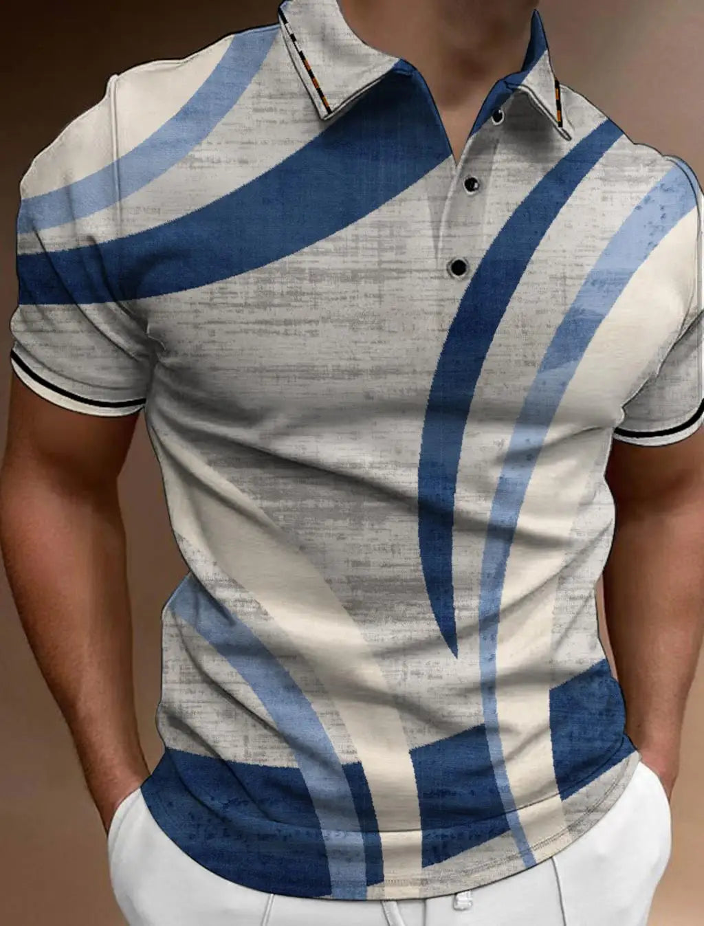 Fashion Men's Button Polo Shirts Casual Summer Short Sleeve Men Male Polo Tee Shirt Men Tops Street Mans Golf Clothing Clothes
