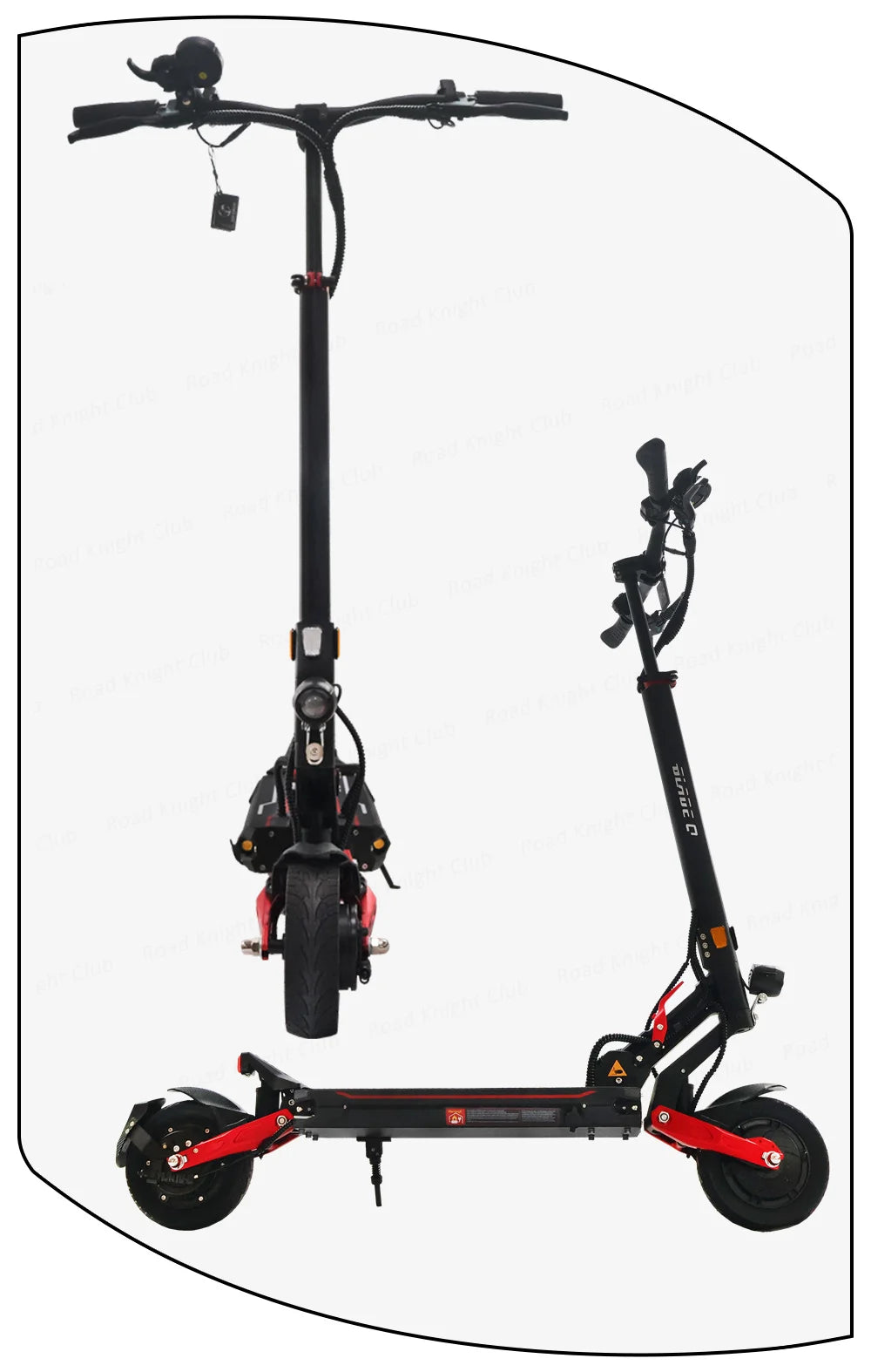 Official TEVERUN Blade Q Pro 36V 15Ah Battery 350W*2 Motor 8inch Solid Tire NFC Lock  Brake Drum brake Electric Scooter