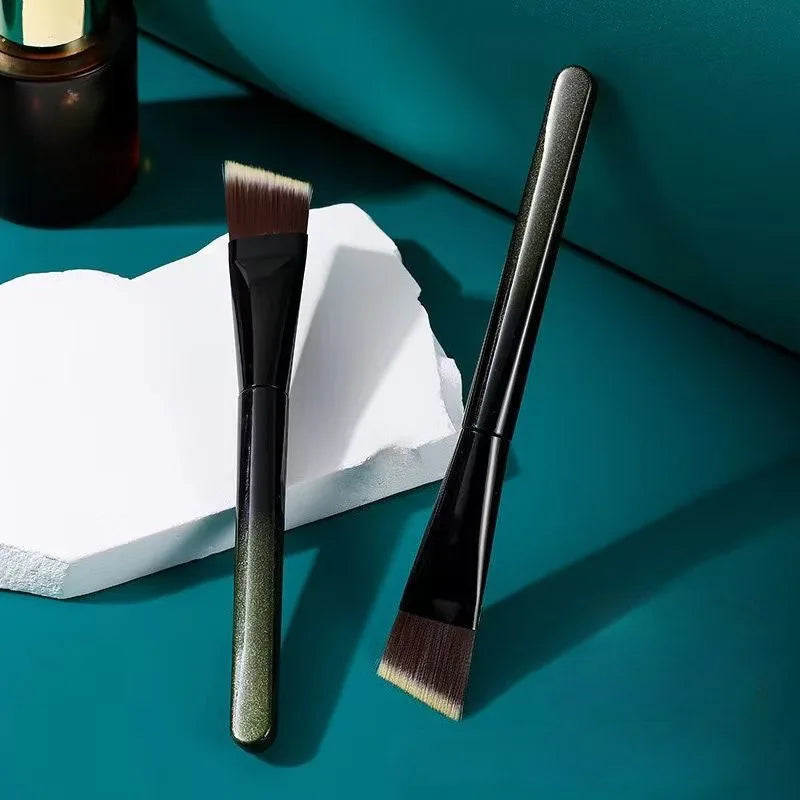 1PC Ultra-thin Flat Foundation Make-up Brush - Beveled Edge Makeup Brush for Liquid/powder Foundation Make-up, Makeup Tools