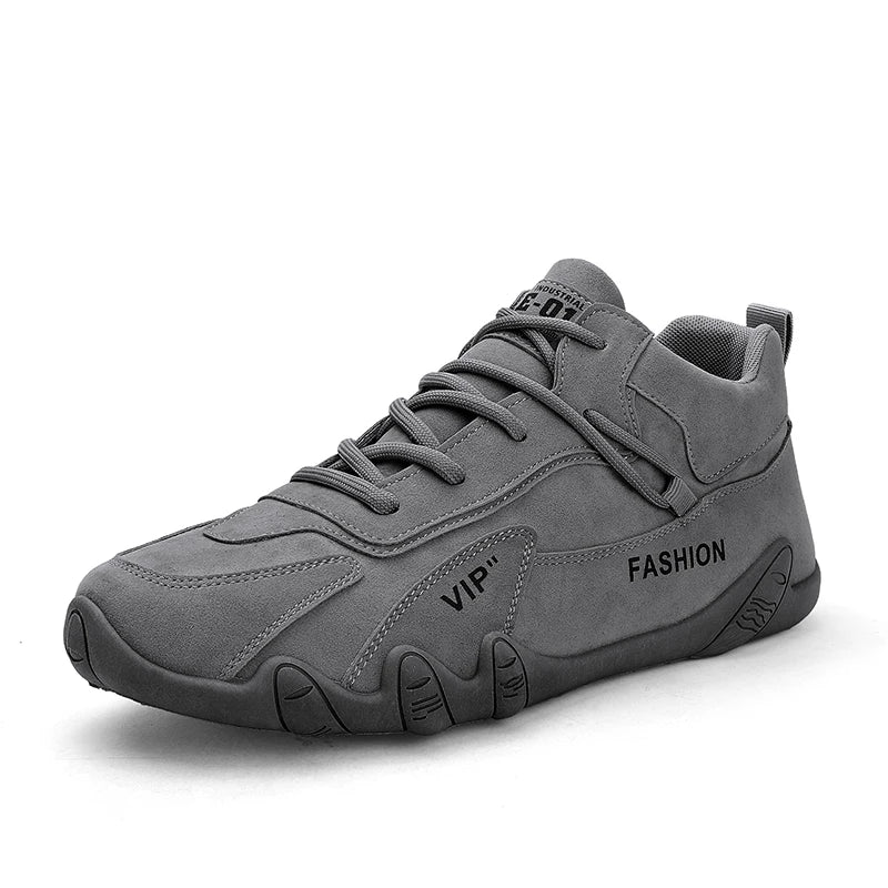Retro Ankle Boots for Men Flat Casual Snow Boots Sneaker Non-slip Work Shoes Men Short Boots Autumn Zapatillas Hombre