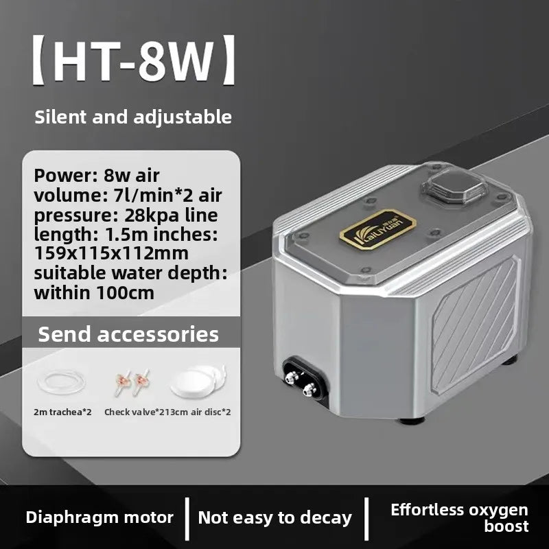 Oxygen pump fish tank special silent aerator oxygenation high-power fish farming household outdoor fish pond