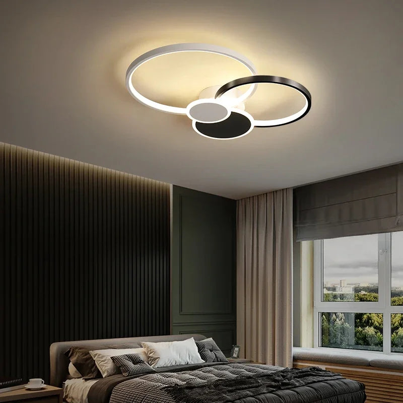New Modern LED Ceiling Lights For Living Room Chandelier Bedroom Kitchen Ceiling Lamp Modern Apartment Hotel Chandelier Lighting