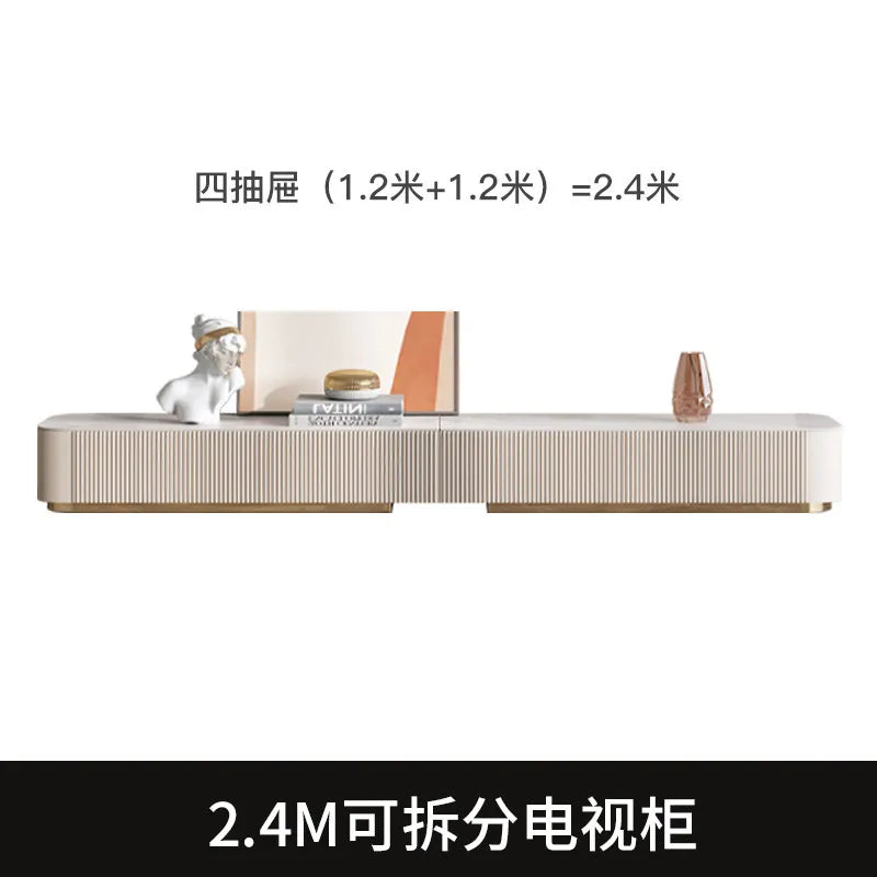 Modern Storage Tv Stand Living Room Mural Universal Media Wall Tv Stand Luxury Smart Muebles Para Salas Home Furniture