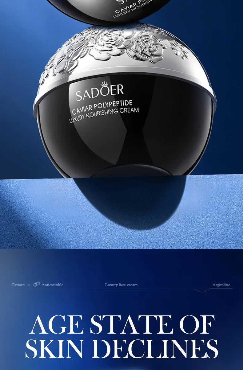 Anti-Wrinkle Face Cream Collagen Pearl Firming Lift Fade Fine Lines Caviar Moisturizing Smooth Brighten Korean Skin Care Product