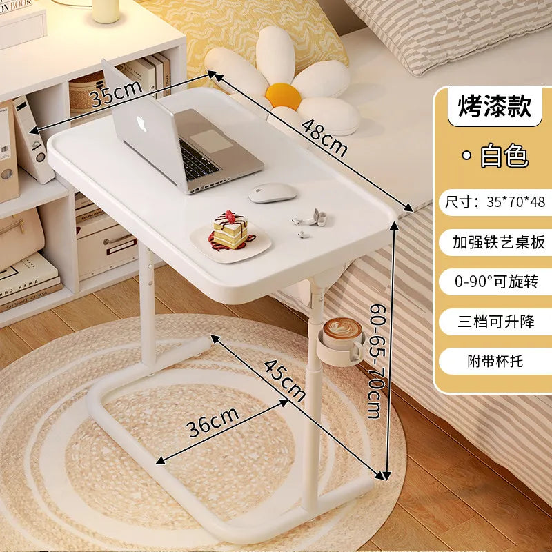 Mobile Modern Table Adjustable Workstations Side Small Coffee Table Apartment Occasional Mesa Centro Elevable Home Furniture