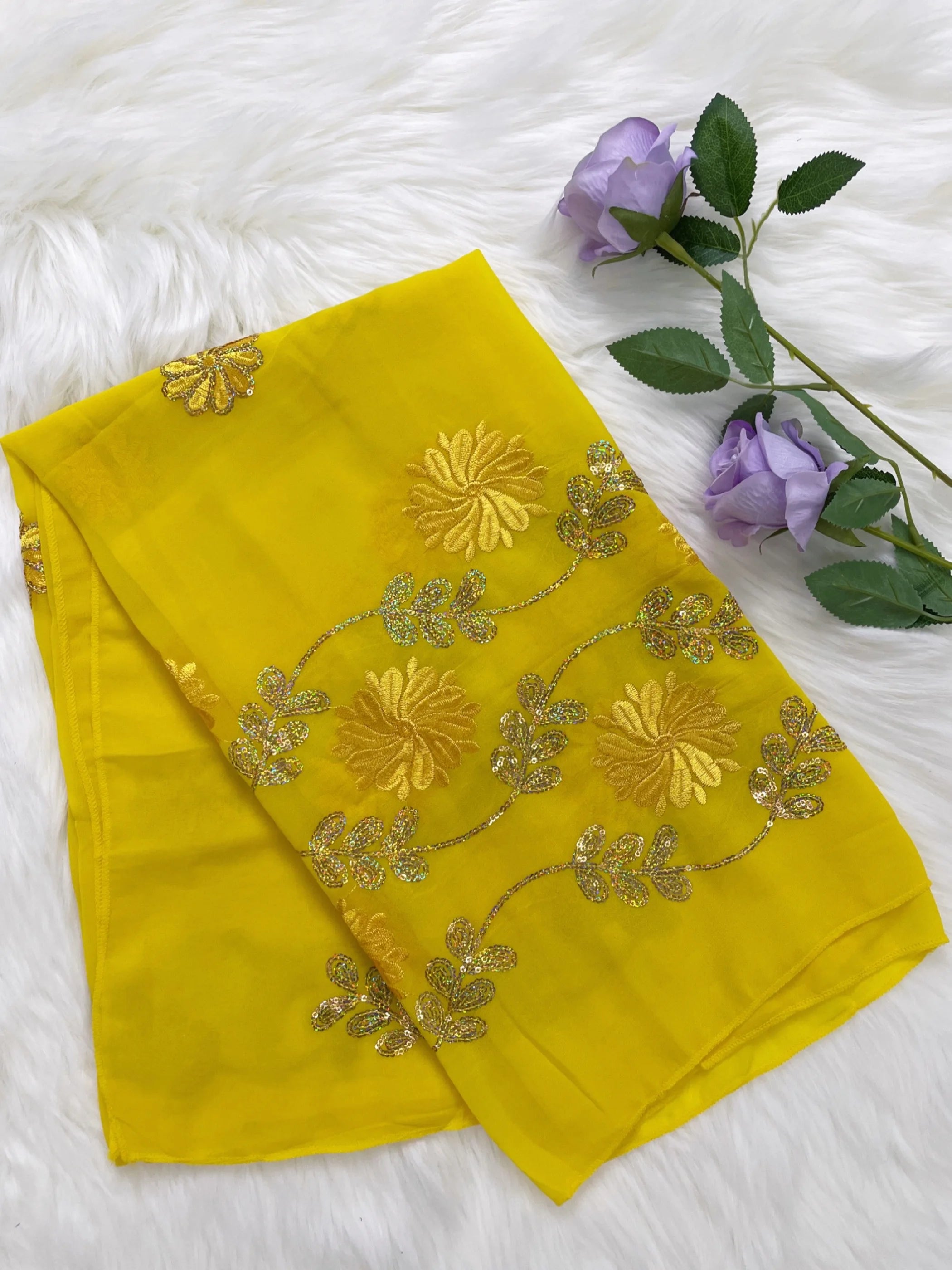 2023 Latest African Spring Women Scarf Chiffon Sequin Embroidered Ramadan Hijab Shawl Fashionable Casual Diamond  Headscarf
