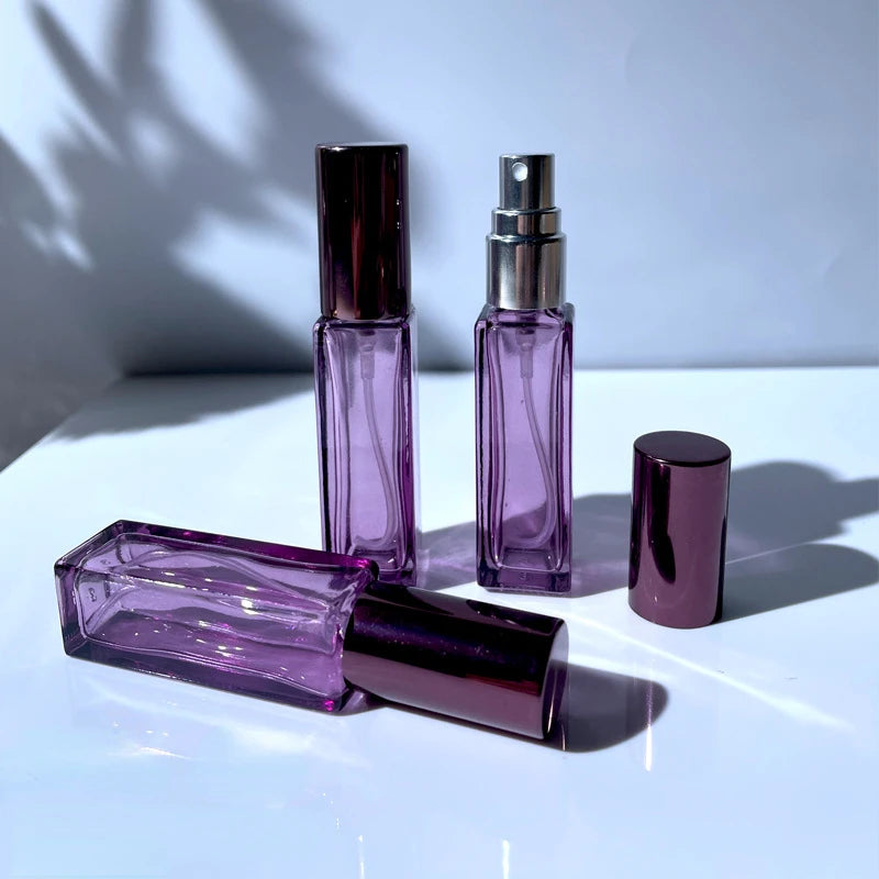 3PCS 10ml 20ml Perfume Spray Bottle Empty Glass Atomizer Travel Cosmetic Bottl Sample Vials Refillable Drop Shipping Wholesale