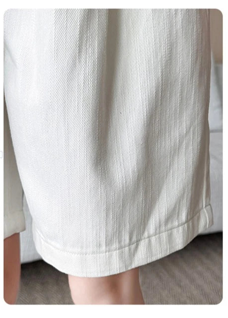 Y2K Retro Loose Casual Middle Short Jeans Summer New Women's Korean Denim Five Points Pants Ladies Fashion All Match Baggy Jeans
