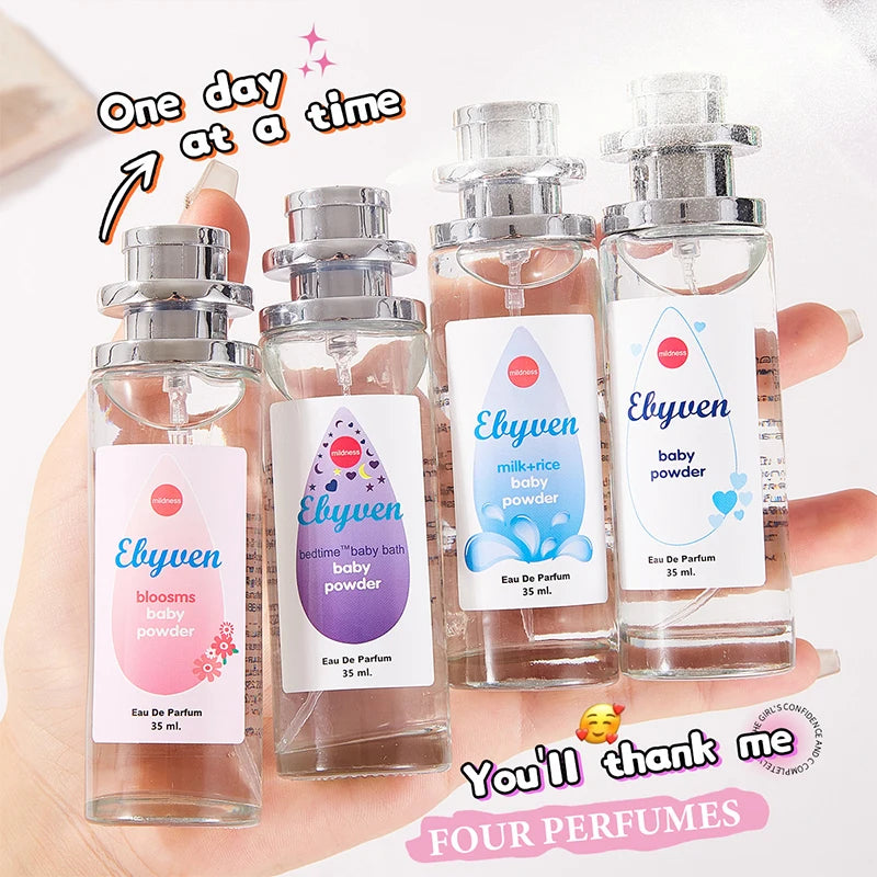 Floral Unisex Fragrance High-end Baby Milk Scented Pagoda-shaped Eau De Toilette Fresh Vanilla Lavender Deodorizing Body Spray