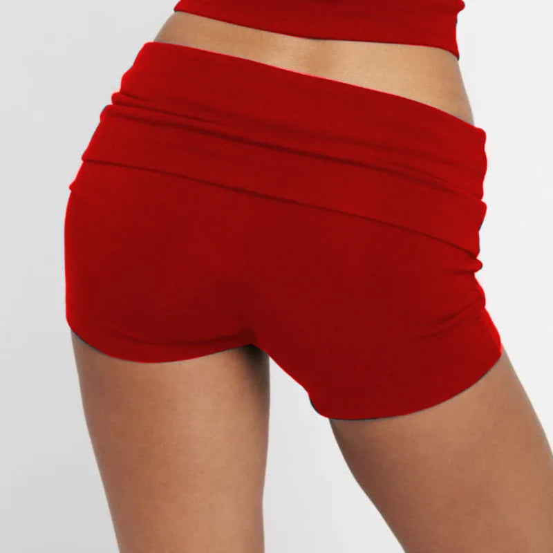 Women's Two Pieces Set Short Sets Yoga Outfit For Women Spaghetti Strap Tank Top Shorts Set With Bra Pads Ideal For Yoga Workout