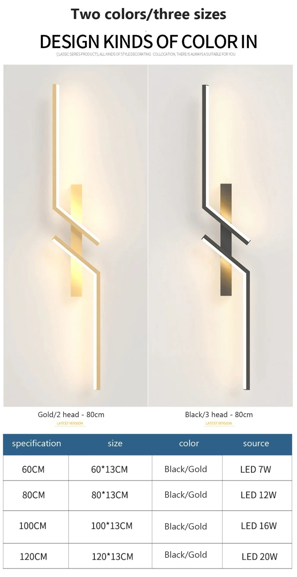 LED Wall Light Modern Minimalist Strip Lighting for Bedroom Bedside Living Room TV Backlight Sofa Decor Wall Sconce Ambient Lamp