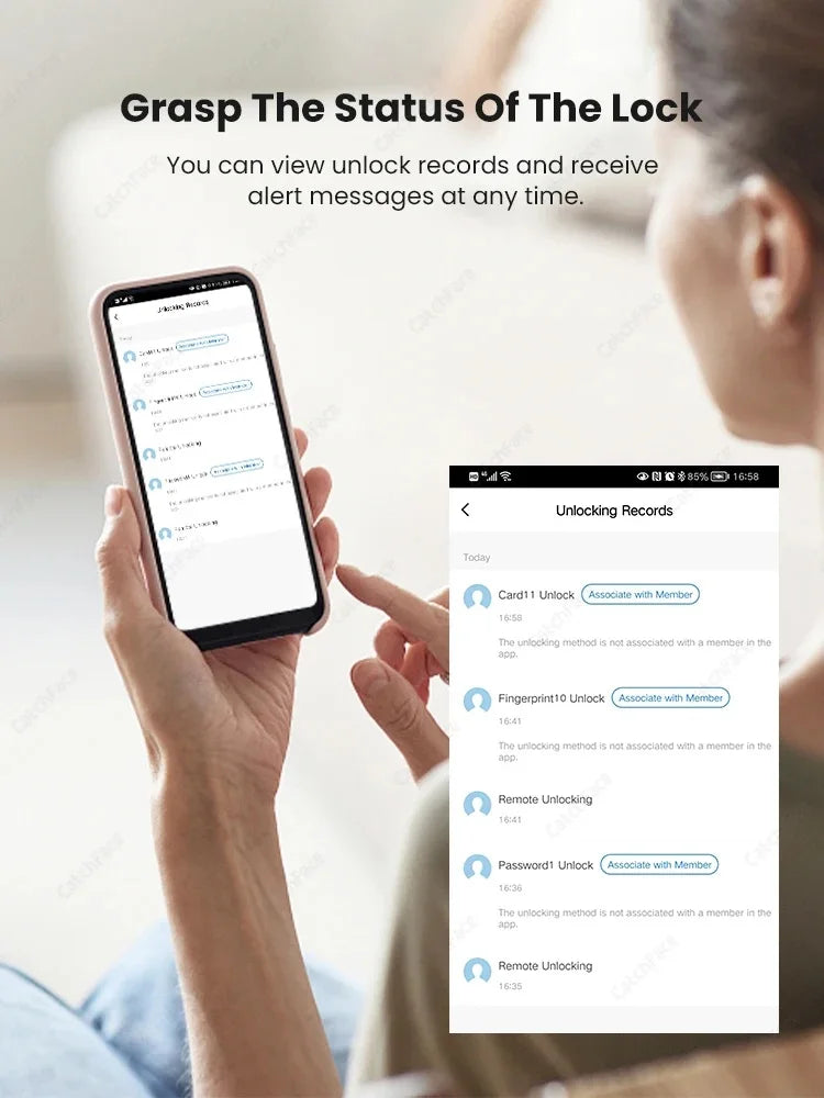 Waterproof Smart Lock Remote APP Video Intercom 3D Face Recognition Tuya Smart Home Fingerprint Password IC Card Doorbell Keypad