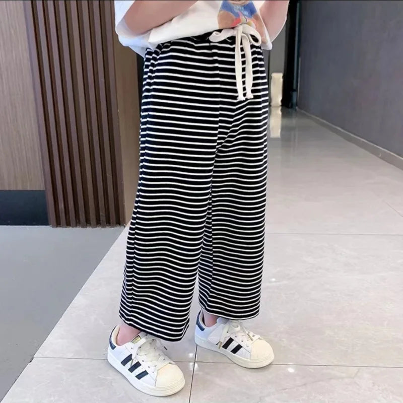 Summer Kids Pnats Children Korean Mosquito Proof Pants for Boys Girls Baby Casual Outwear Pants Sports Pants Teen Girls Clothing