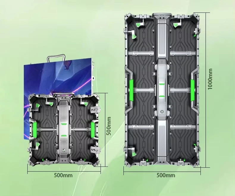 4mx3m Turnkey Complete System P2 P3 P2.6 P2.9 P3.91 LED Display 500mmx500mm LED Panel Backdrop Indoor Outdoor Rental LED Screen