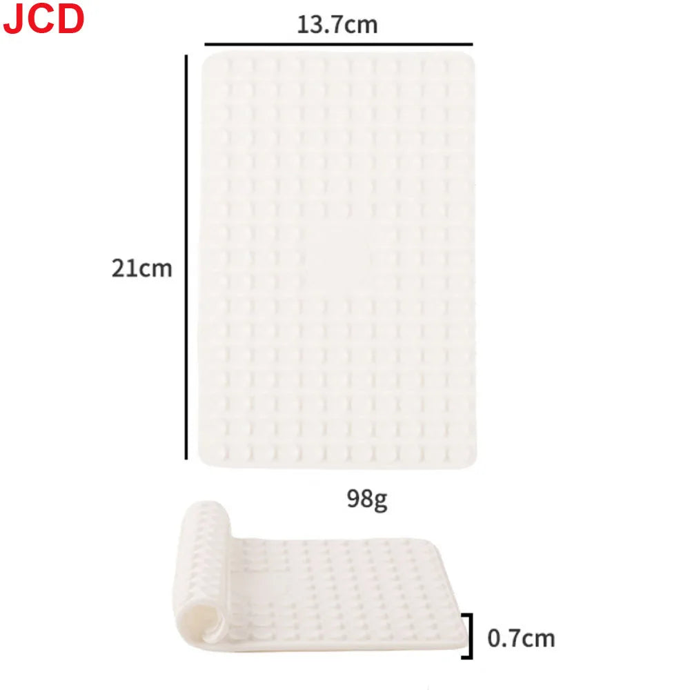 1pc Silicone Suction Pad Double Sided For Tablet PC Fixture Suction Cup Backed Adhesive Silicone Rubber Sucker Pad For Fixing