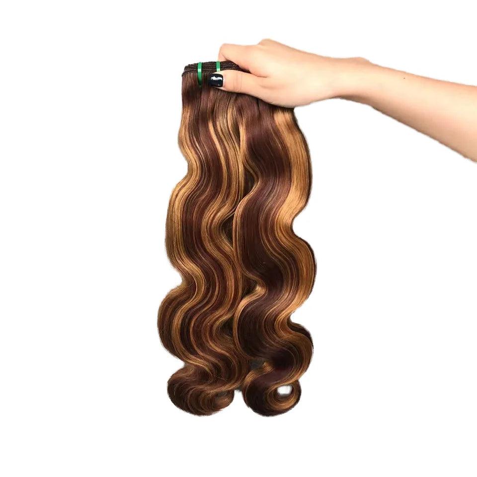 Wholesale Hali Hair Vietnamese Hair Double Drawn Raw Virgin Remy Body Wavy Micro Link Machine Double Weft Perm Extensions 1B