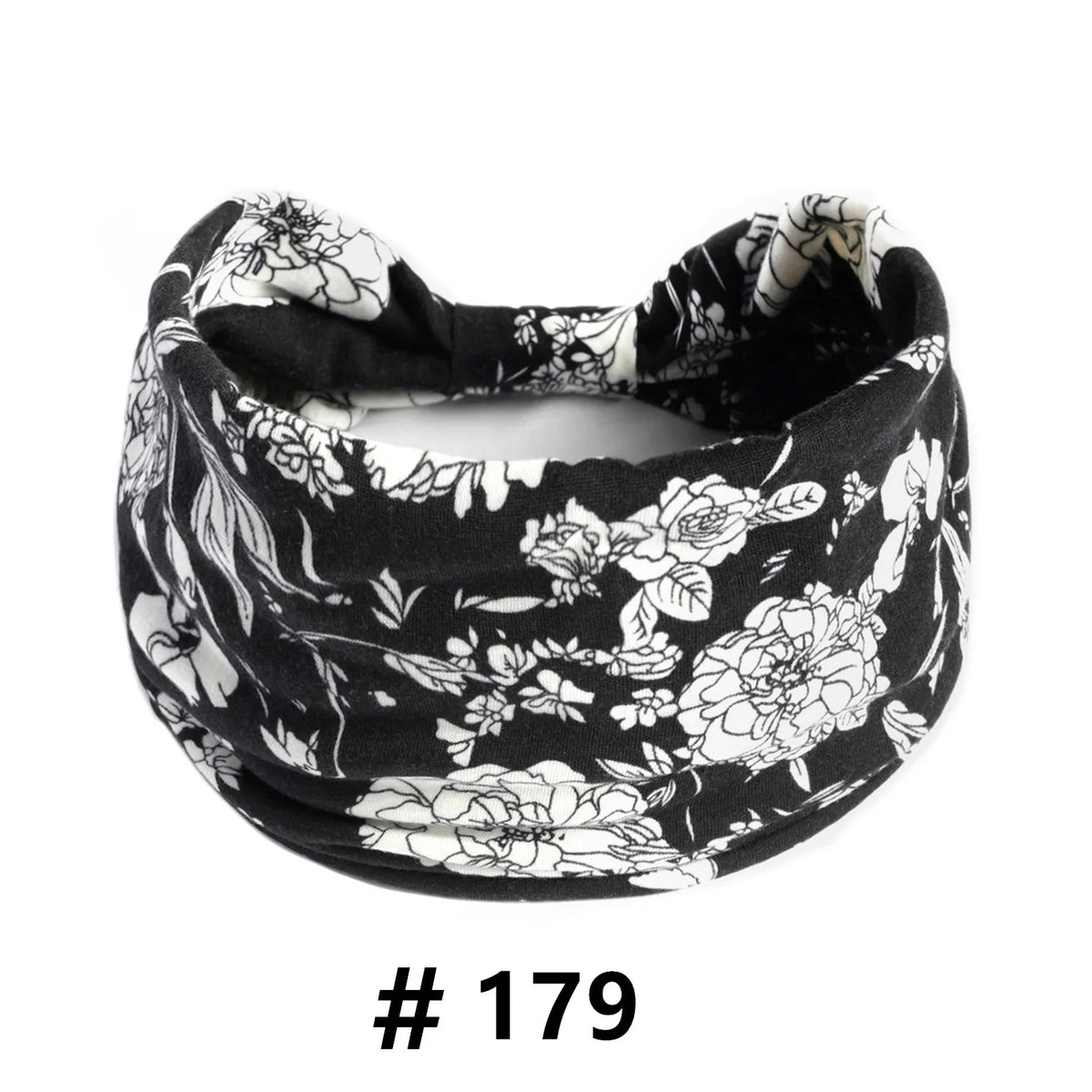 Boho Headbands for Women Cotton Wide Head Bands Stretch Hairband Non Slip Workout Yoga Running Turban Headwrap Hair Accessories