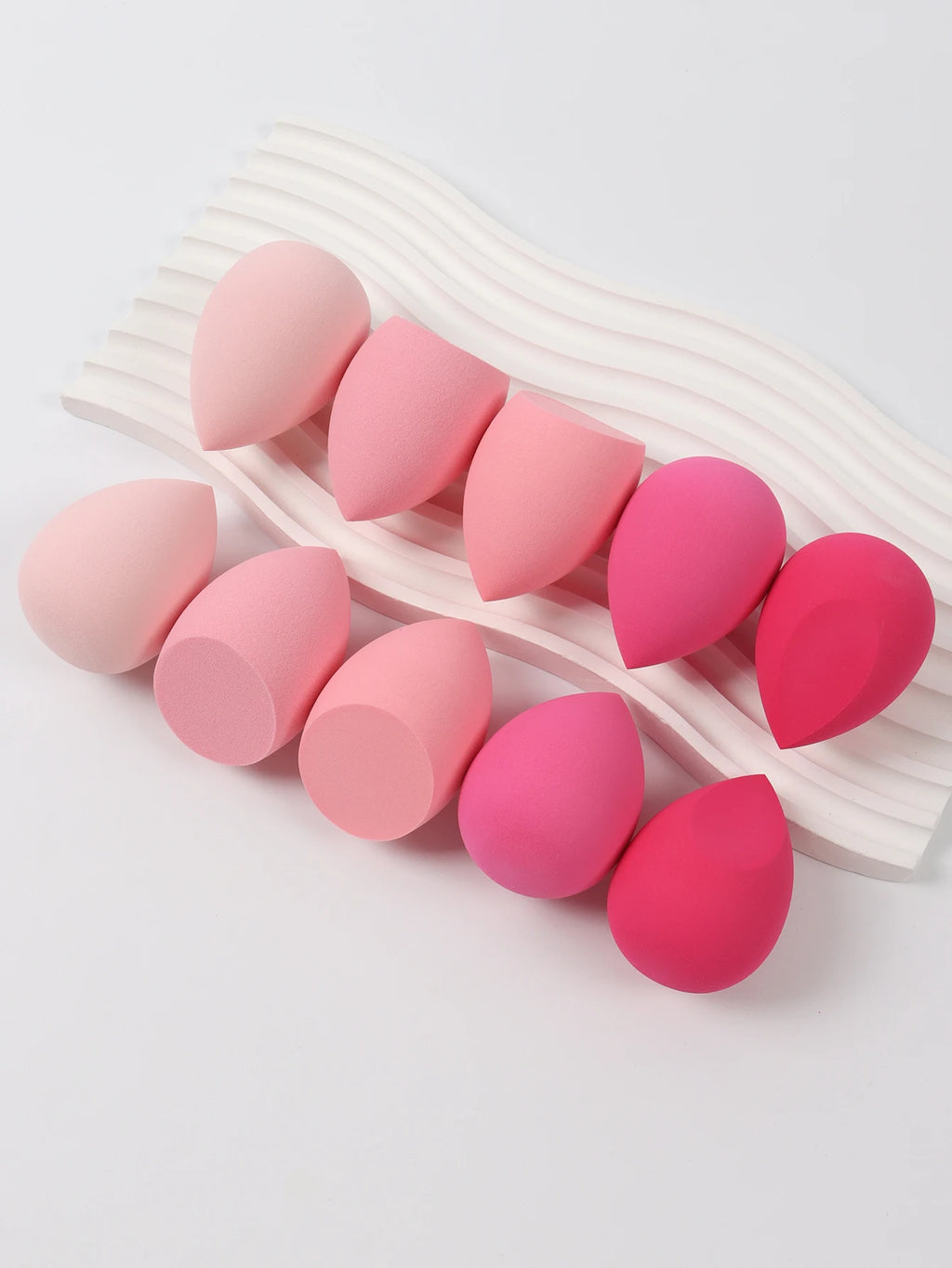 25 Beauty Eggs (Makeup Sponges), Foundation Makeup Mixed Beauty Sponges, Flawless Application for Liquid, Cream and Powder, Multi-Color Makeup