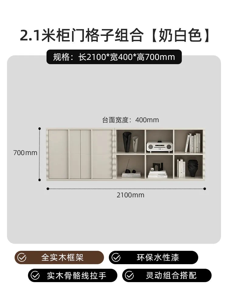 Modern Drinks Cabinets Figurine Modular Solid Wood Shelf Organization Cabinets Clearance Salon Gabinete Furniture For Home
