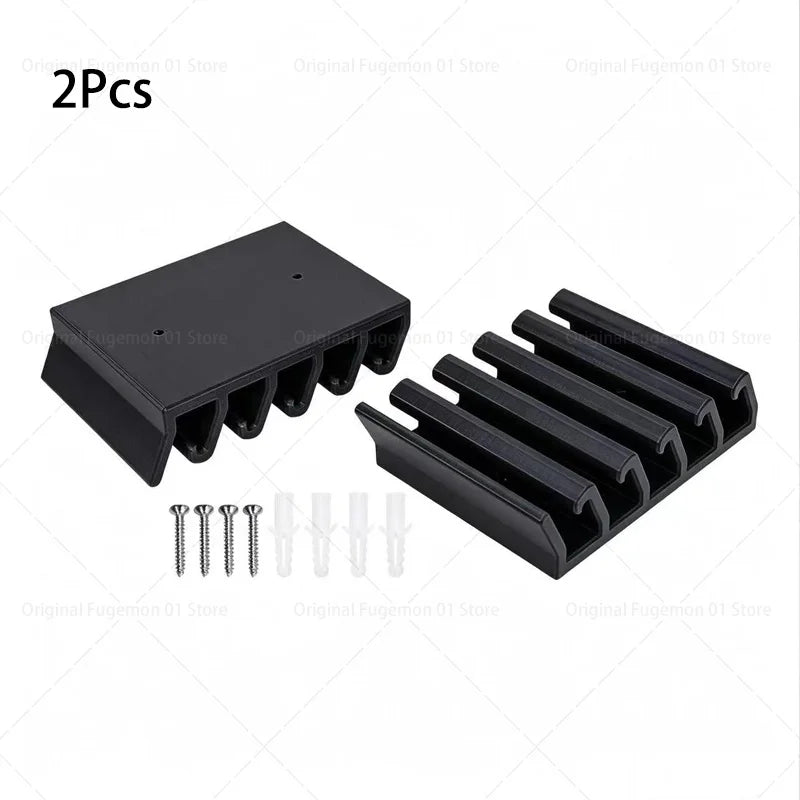 2/10pcs Kitchen Under Cabinet Hanging Organizer Rack for Silicone Bento Stackable Food Storage Box Rack Organizer Lid Holder