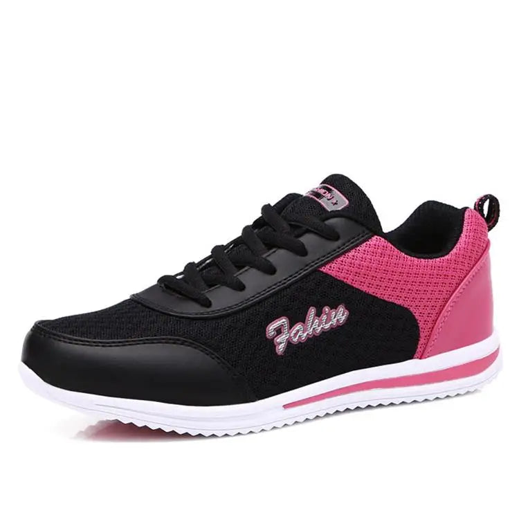 Sneakers Shoes Woman Fashion Lace Up Female Sneakers Breathable Women's Sports Shoes Comfortable Footwear Women's Shoes Sale