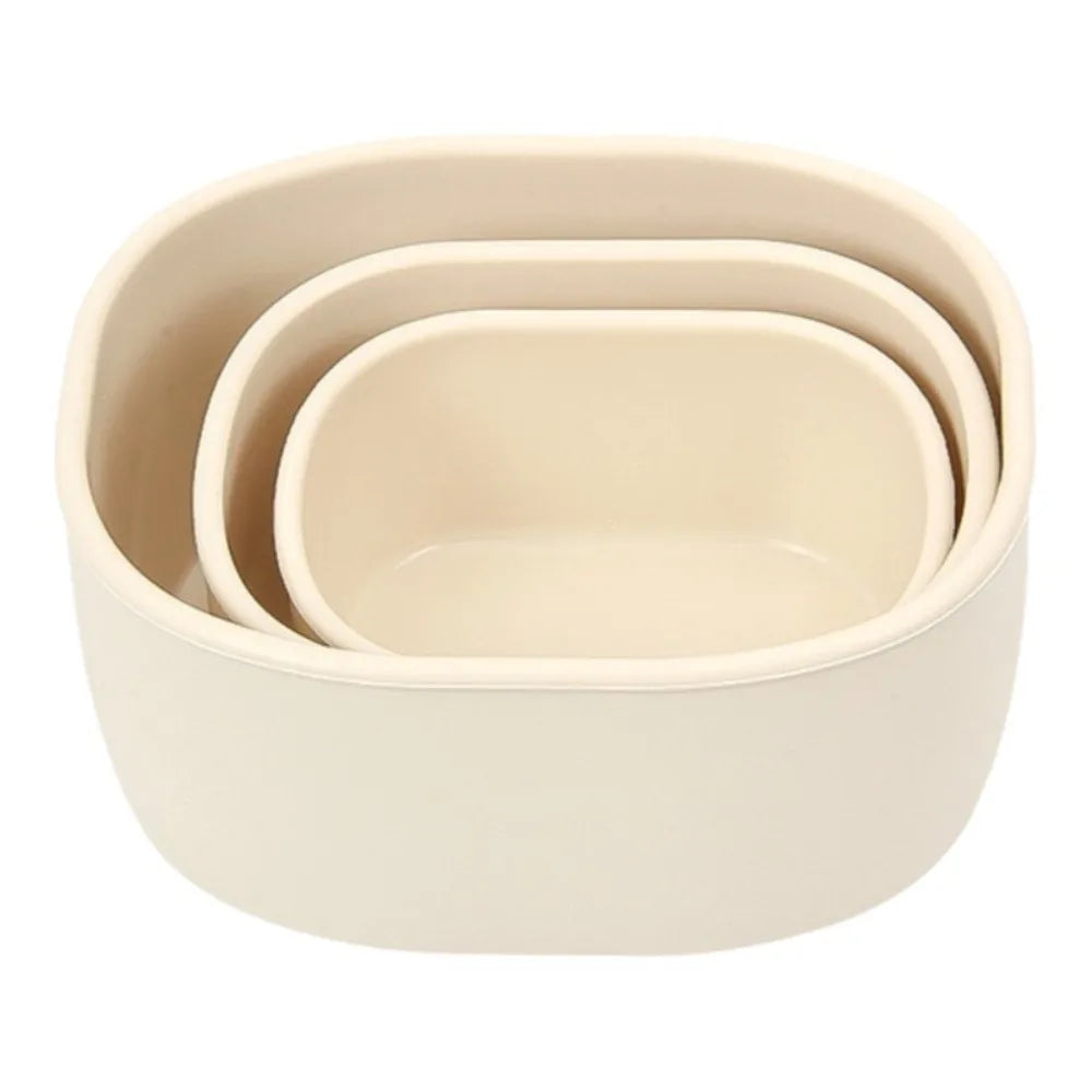 New Food Grade Silicone Lunch Box with Lid Leak Proof Food Container BPA-Free 200/300/600ML Microwave Oven Lunch Box Picnic