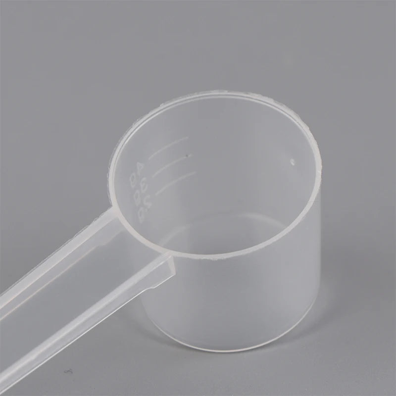 10Pcs 5g Measuring Spoons Coffee Protein Milk Powder Scoop Home Kitchen Gadgets DIY Plastic Measuring Spoon