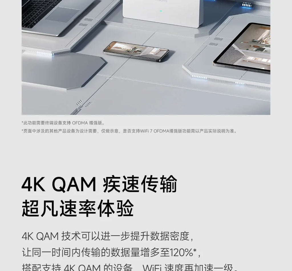 Xiaomi Router BE3600 Gigabit Version WiFi 7 2.4/5GHz Double Bands 160Mhz 3570Mbps Mesh Networking Gaming Acceleration