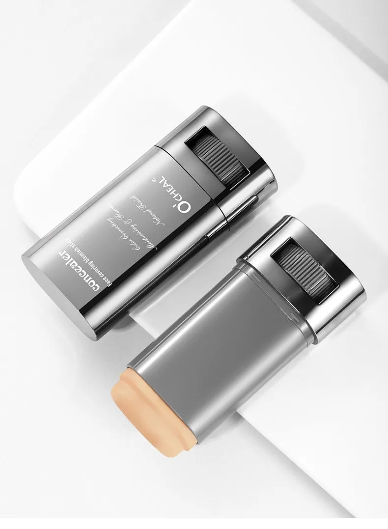 Matte Foundation Cream Stick Boosted Skin Tint Silky Texture Moisturizing Lasting Coverage Concealer Base Even Skin Tone Makeup