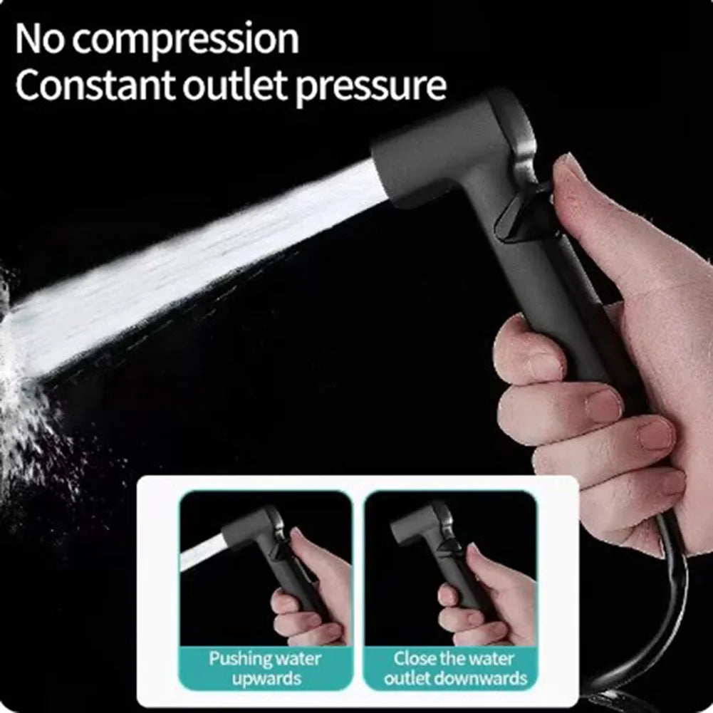 Handheld Bidet Sprayer Household Toilet Faucet Washer High-Pressure Sprayer Head Bidet Shower Kit Cleaning Watering Nozzle