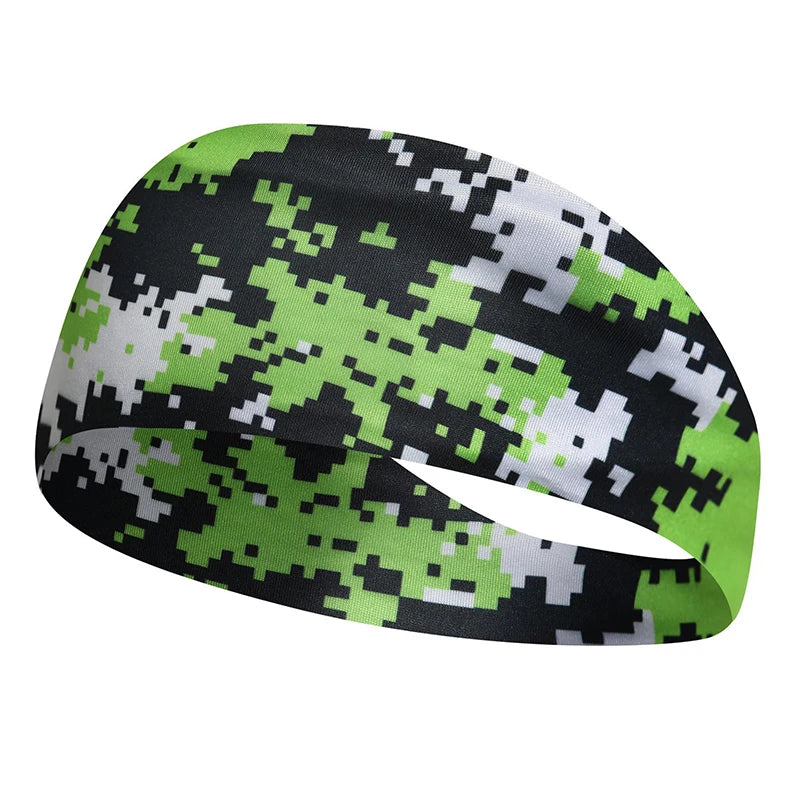 【X】1PCS Fitness Sweating Guide and Anti Sweating Band Running Headband Sports Sweating Absorbing Headband Hair Band