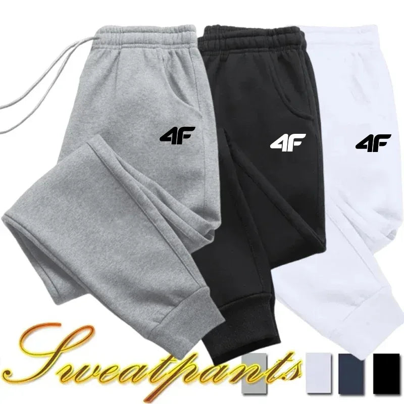 Mens Sweatpants Fashion Print Versatile Hot Sales Gym Jogging Pants Soft Sports Casual Tracksuit Trousers High Quality Man Pants