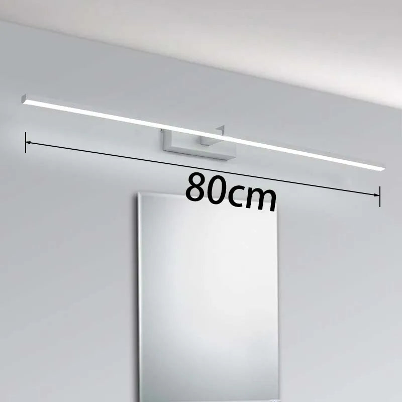 Modern LED Indoor Wall Lights, Bathroom Mirrors, Headlights, Study Rooms, Bedrooms, Waterproof, Creative Wall Lights, Lighting