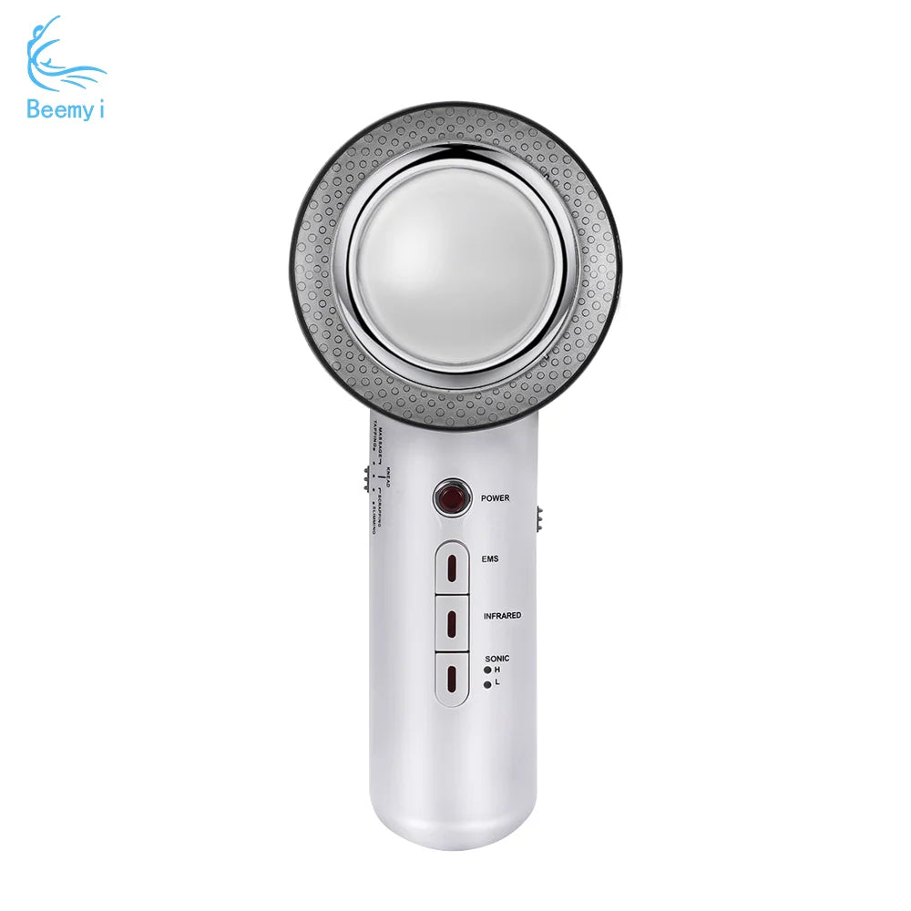 Ultrasound Cavitation Body Slimming Massager EMS Micro Current Weight Loss Far Infrared Facial Lifting Beauty Device