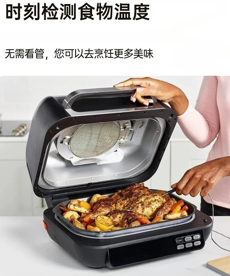 Multifunctional Electric Barbecue Grill Ag651 Household Electric Baking Pan Barbecue Plate Fried Steak Air Fryer
