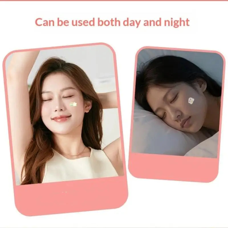 Hydrocolloid Acne Pimple Patches Ultra Thin 20Pcs Invisible Waterproof Day Night Care for Facial Acne Spot Treatment