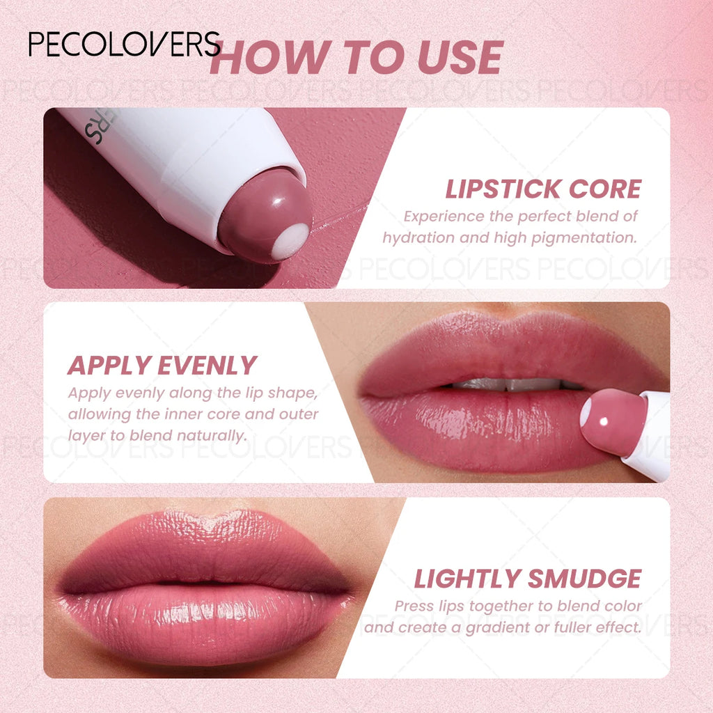 Pinch Mouth Red Pen, Moisturizing Lipstick, Long-lasting Without Drying Out, Suitable for Autumn and Winter Seasons, Lip Makeup