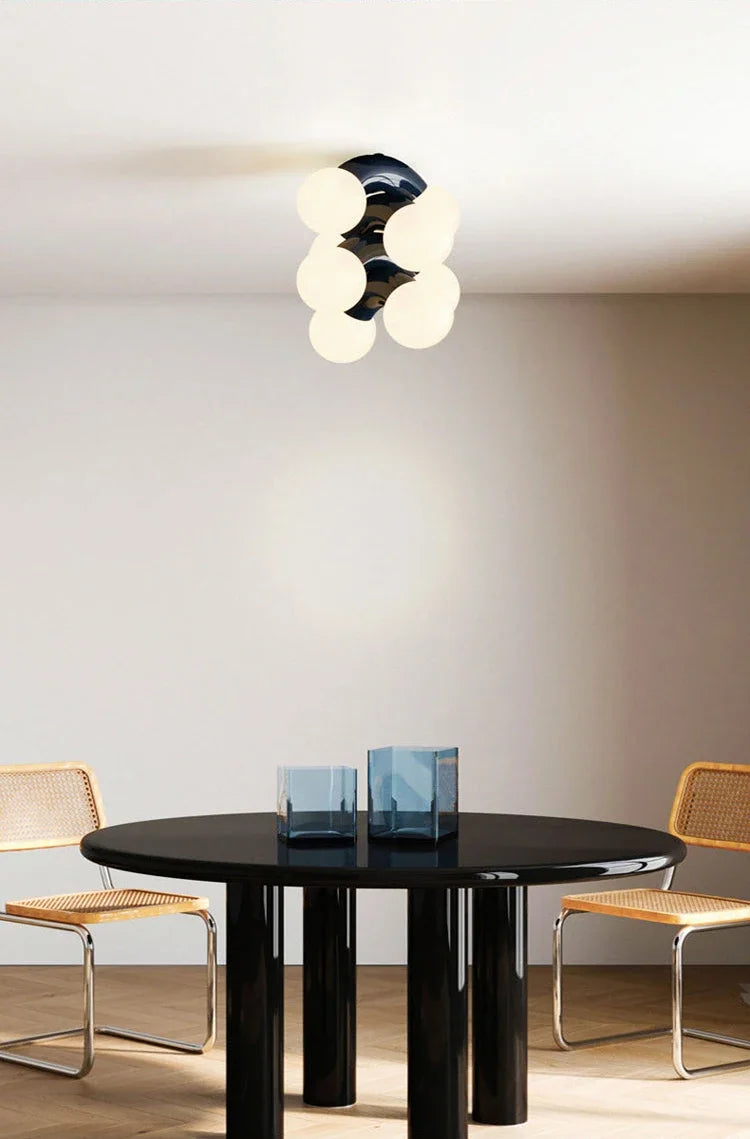 Modern Creative Lighting Design Rainbow Wall Light Childern's Room Kindergarten Asile Bedroom Bathroom Glass Ball Wall Lamp