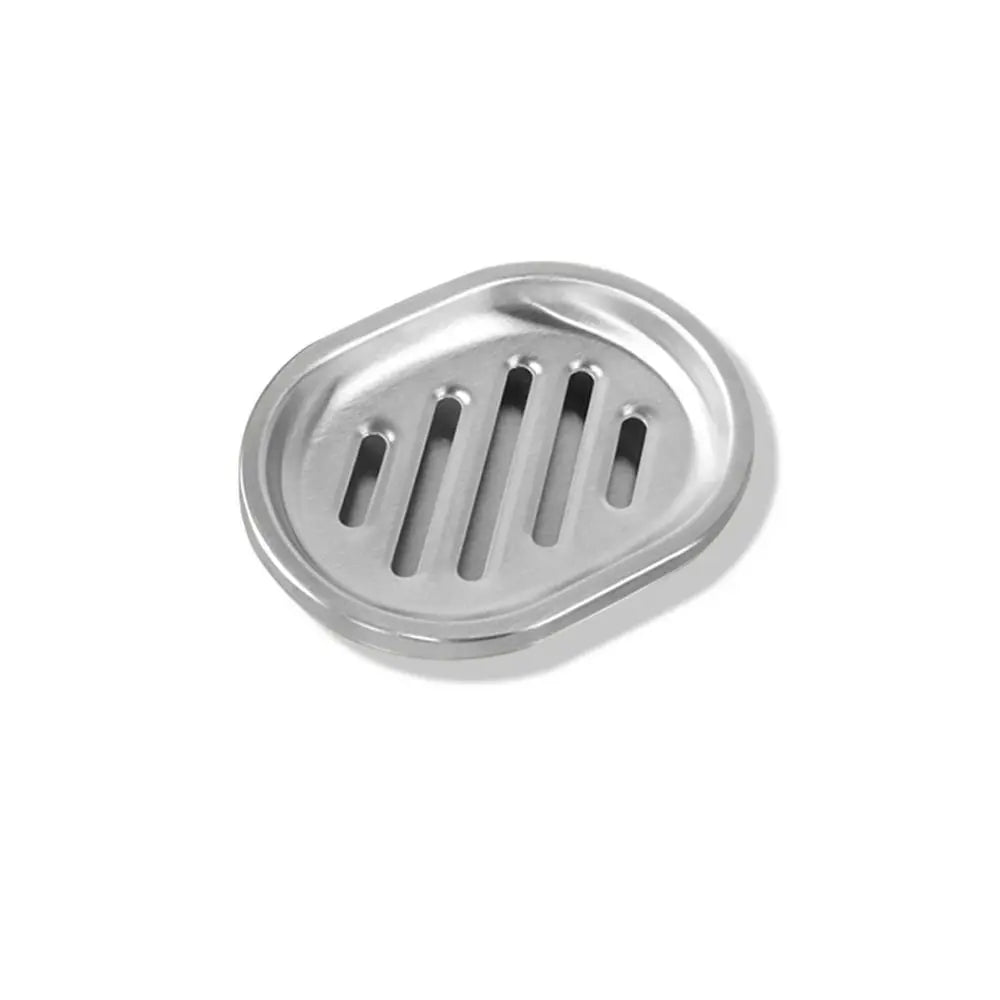 Stainless Steel Soap Dish Durable Double Layer Drainable Soap Container Tray Storage Rack Bathroom Kitchen Sink Organizer