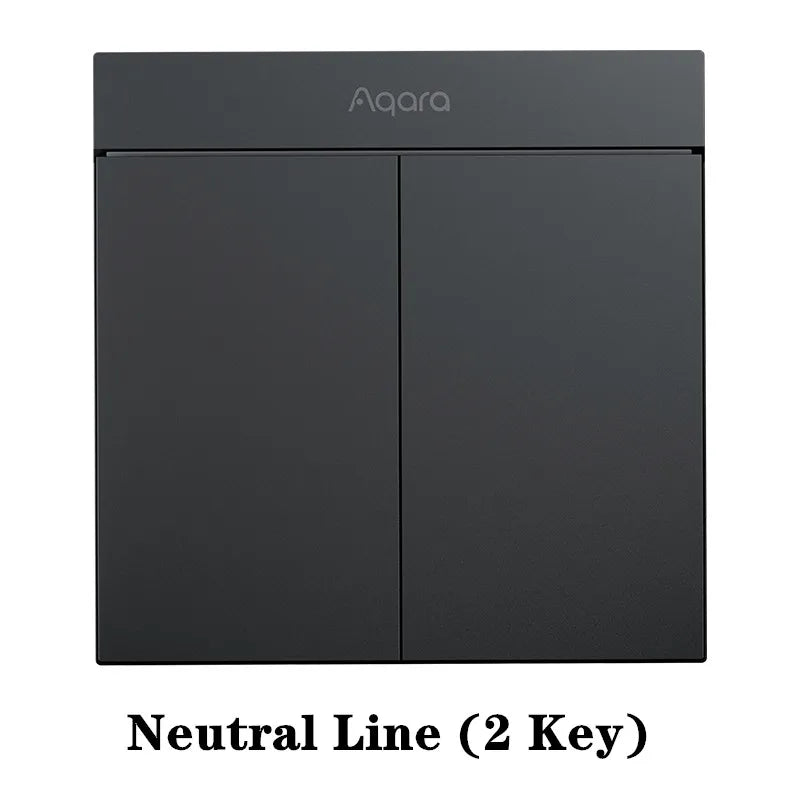 Aqara Smart Wall Switch H1M With Neutral Line Wireless Key Light Switch Zigbee Multiple Control Modes Smart Wall Light Switch