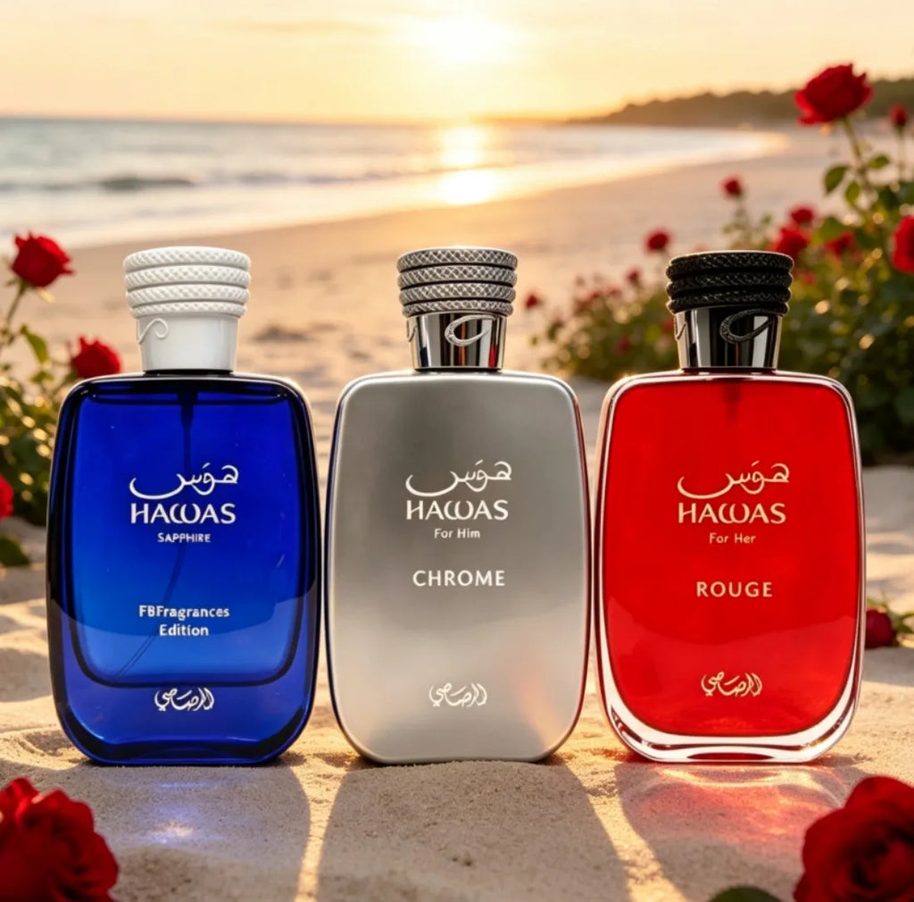 Hawas three perfume spray, 3.4oz100ml, flower, fruit, orange, amber, delicious, lasting clear, unique, charming, fake fragrance, suitable for many occasions