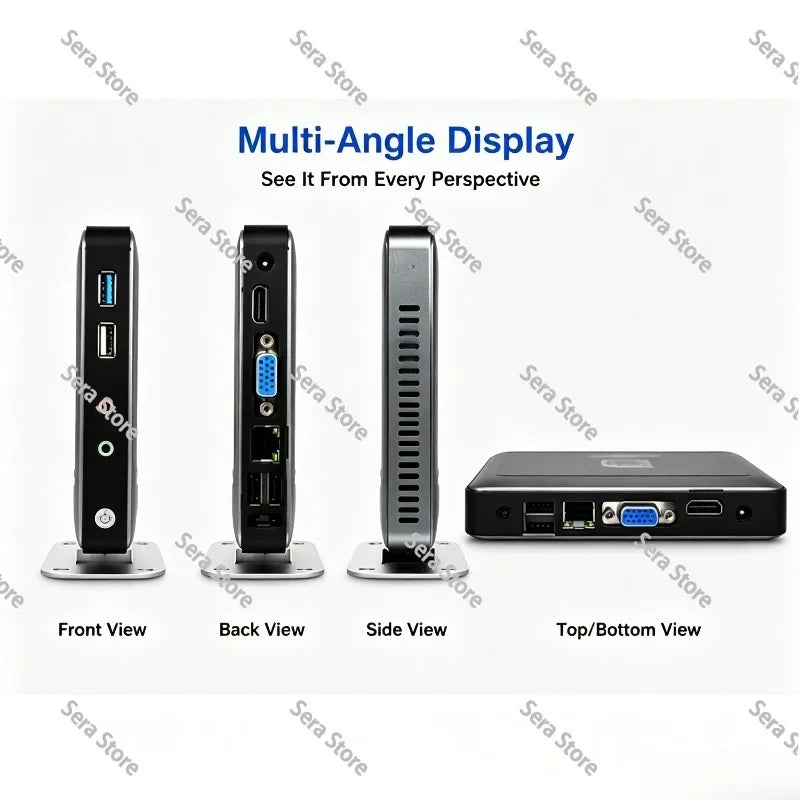 Mini PC J1800 Low Power Thin Client ITX Micro Computer Dual Core Portable Industrial Energy Saving