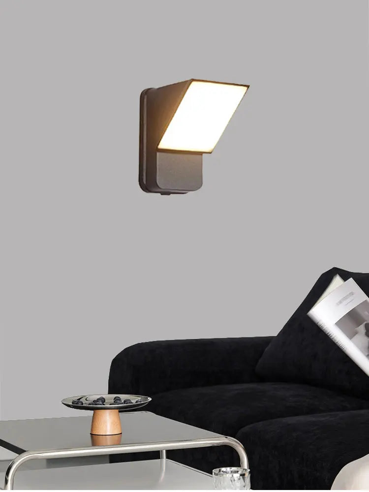 Led Bedroom Headboard Stairs Balcony Background Aisle Waterproof Rotatable Wall Light