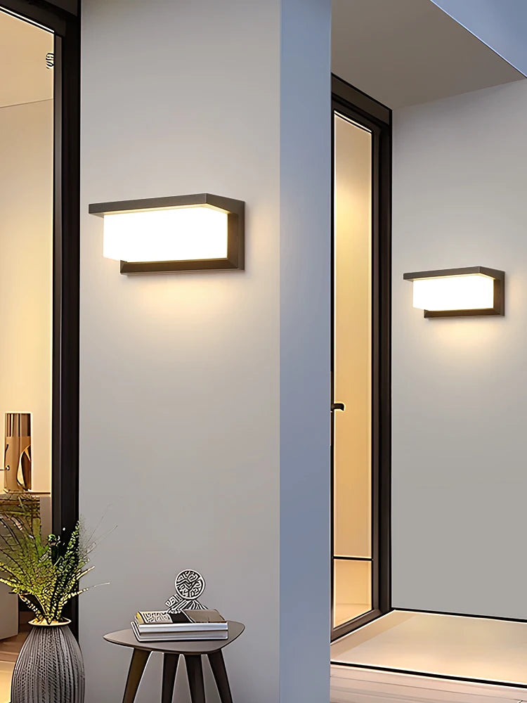 LED Outdoor Wall Light Modern Indoor Home Waterproof IP65 Courtyard Light Porch Light Balcony Wall Light Park Decorative Light