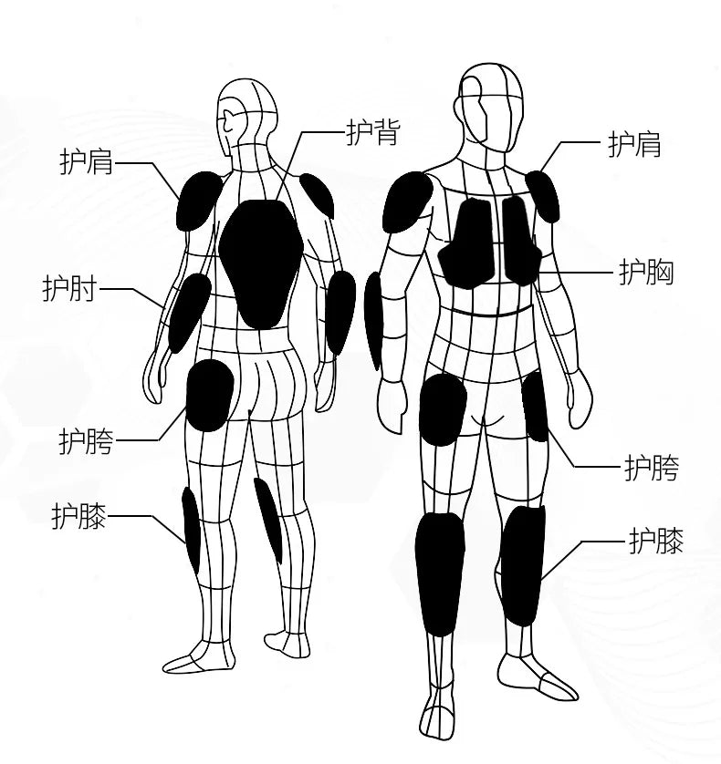 GHOST RACING Winter Motorcycle Jacket Leather Chaqueta Moto Men Waterproof Moto Suit Motorbike Riding Jacket Motocross Jacket