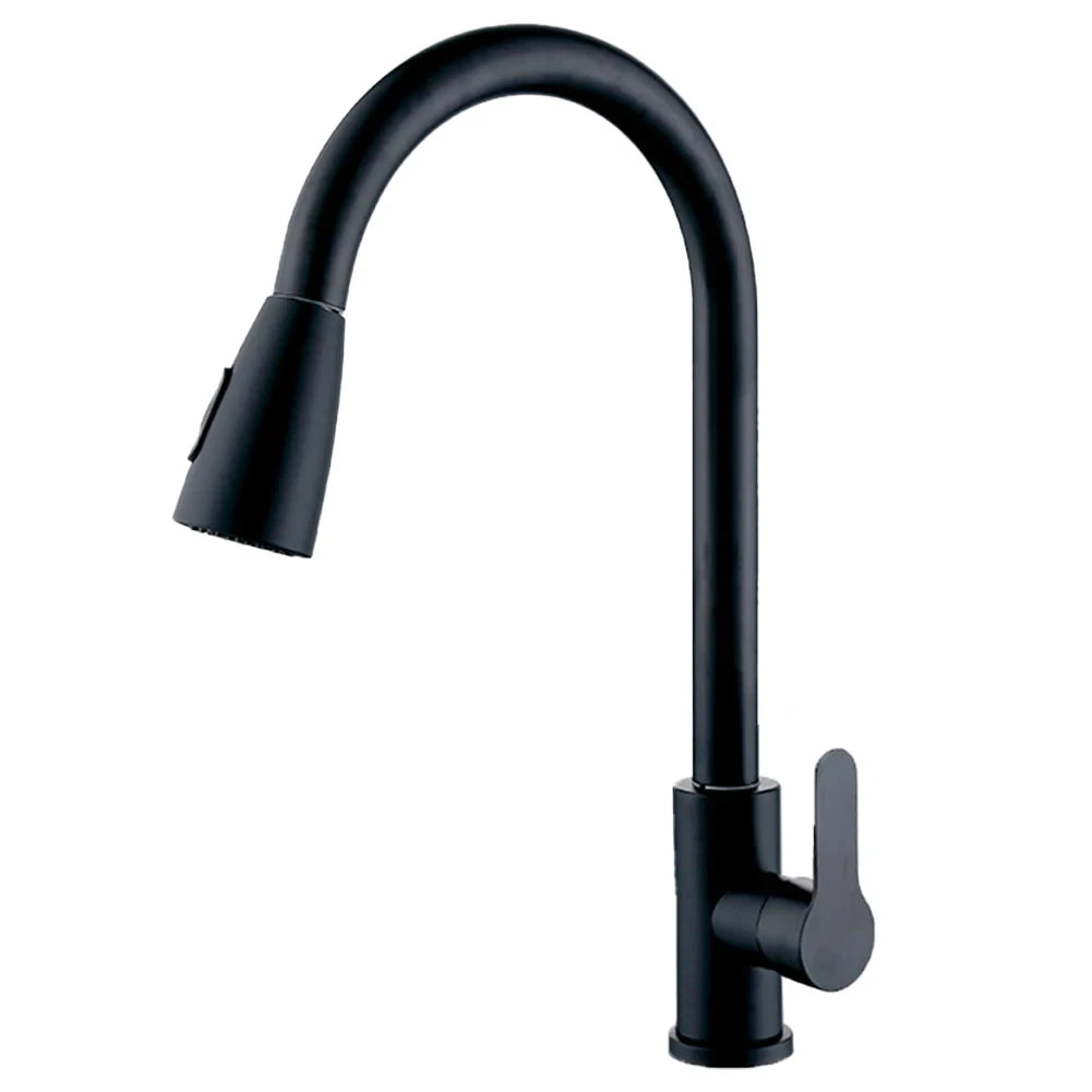 2025New Modern Stainless Steel 360° Rotating Telescopic Faucet Stainles Steel Is More Durable Kitchen Sink Bathroom Basin Faucet