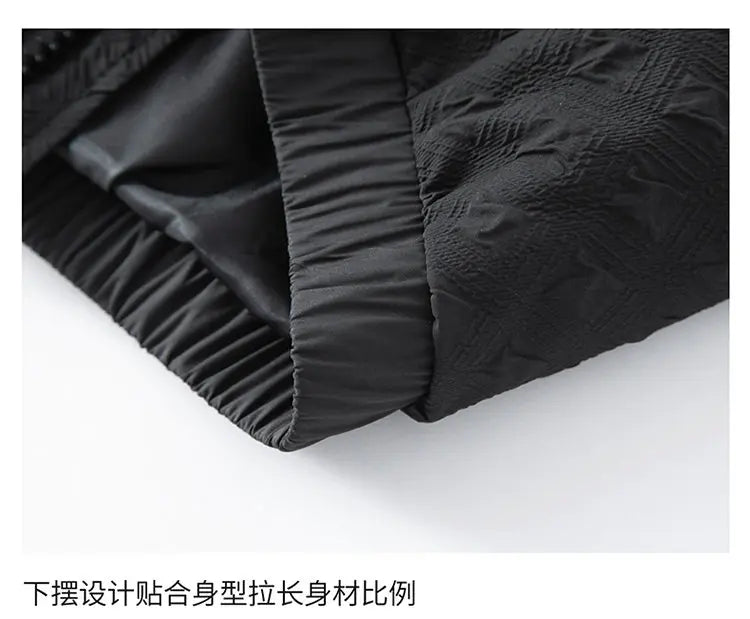 Winter New Men's Trendy Down Jacket Thickened Stand-up collar Duck Down Jacket short warm Coat