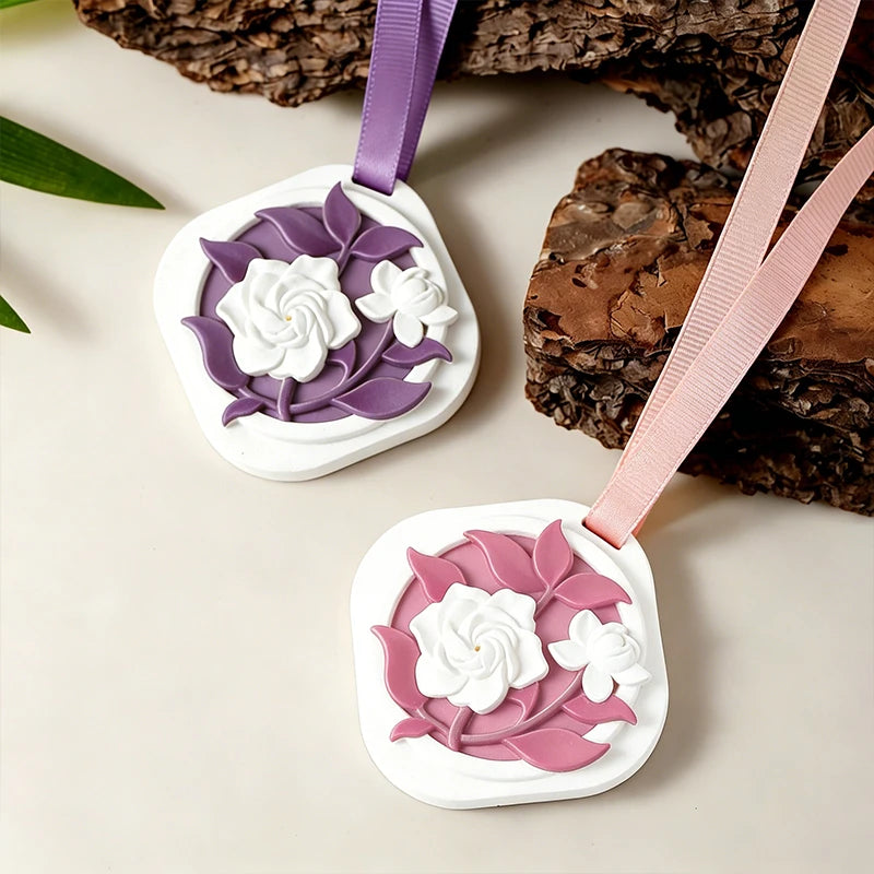 Plant Aroma, Aromatherapy Gypsum Sheet, Household Wardrobe Aroma Hanging Decoration, Car Solid Perfume Fragrance