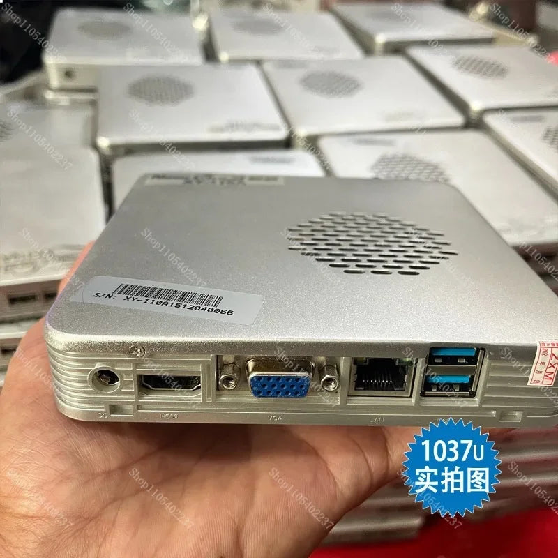 Used J1800 Low Power Mini PC Thin Client ITX Micro Computer Dual Core Portable Industrial PC Stable Energy Saving