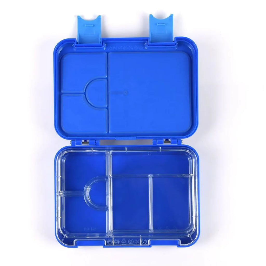 Kids Bento Lunch Box with 4/6 Compartments BPA Free Lunchable Food Container Microwave & Dishwasher Safe for Daycare, School